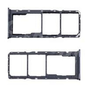 Держатель SIM для Samsung Galaxy A04 (A045F) Черный