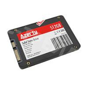 Внутренний SSD накопитель Azerty Bory R500 512GB (SATA III, 2.5", NAND 3D TLC)