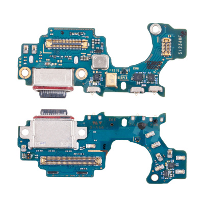 Шлейф для Samsung Galaxy Z Flip4 (F721B) плата системный разъем/микрофон - Премиум