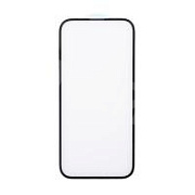 Защитное стекло "Оптима" для iPhone 15 Черный (Закалённое, полное покрытие)