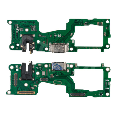 Шлейф для Realme 8 4G/8 Pro (RMX3085/RMX3081) плата на системный разъем/разъем гарнитуры/микрофон