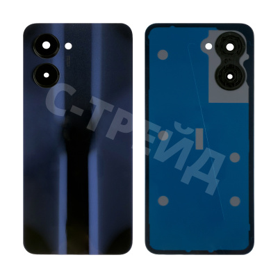 Задняя крышка для Realme C33 (RMX3624) Черный - Премиум