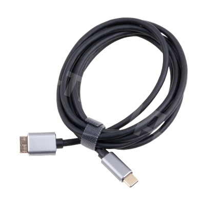 Кабель интерфейсный Type-C - Micro-B (2 м) Черный