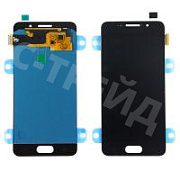 Дисплей для Samsung Galaxy A3 2016 (A310F) в сборе с тачскрином Черный - (OLED)