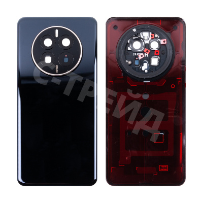 Задняя крышка для Huawei Mate 50 (CET-LX9) Черный - Премиум