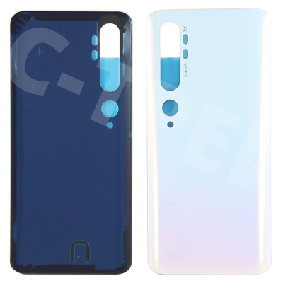 Задняя крышка для Xiaomi Mi Note 10/10 Pro (M1910F4G/M1910F4S) Белый
