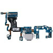 Шлейф для Samsung Galaxy S9 (G960F) плата на системный разъем/микрофон