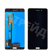 Дисплей для Nokia 6 (TA-1021) в сборе с тачскрином Черный - Оптима