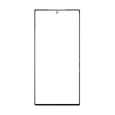 Стекло для переклейки Samsung Galaxy S23 Ultra (S918B) с OCA пленкой Черный - OR (Mitsubishi)