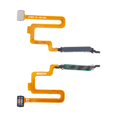 Шлейф для Xiaomi Redmi Note 11 Pro 4G/5G/Poco X4 Pro 5G (2201116TG/2201116SG/2201116PG) сканер отпечатка пальцев Черный