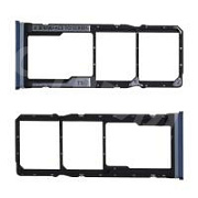 Держатель SIM для Xiaomi Redmi Note 9S/9 Pro (M2003J6A1G/M2003J6B2G) Серый