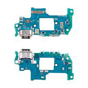 Шлейф для Samsung Galaxy A55 5G (A556E) плата системный разъем/микрофон