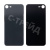 Задняя крышка для iPhone SE 2020 (A2296) Черный (стекло, монолит, широкий вырез под камеру, логотип) - Премиум