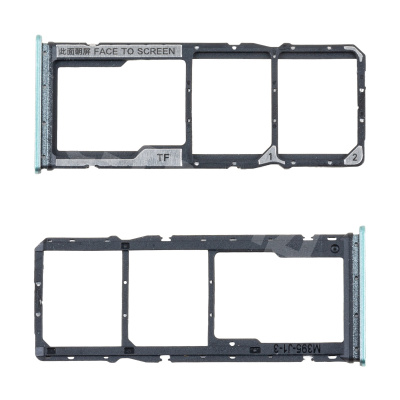 Держатель SIM для Xiaomi Redmi Note 12 4G/12S (23021RAA2Y/23030RAC7Y) Зеленый