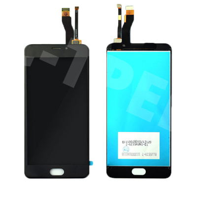 Дисплей для Meizu M5 Note (M621H) в сборе с тачскрином Черный - Оптима