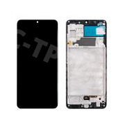 Дисплей для Samsung Galaxy A32 4G (A325F) модуль с рамкой Черный - (OLED)