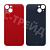 Задняя крышка для iPhone 14 Plus (A2887) Красный (стекло, широкий вырез под камеру, логотип)