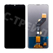 Дисплей для Infinix Hot 20i (X665E) в сборе с тачскрином Черный - Оптима