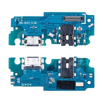 Шлейф для Samsung Galaxy A04s (A047F) плата системный разъем/разъем гарнитуры/микрофон