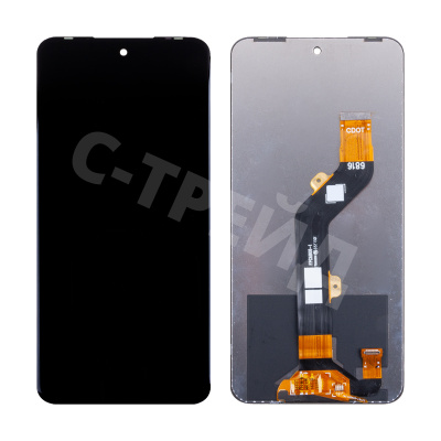 Дисплей для Infinix Hot 12 Play/20 Play (X6816D/X6825) в сборе с тачскрином Черный - OR