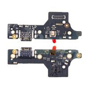 Шлейф для Xiaomi Redmi 12 4G (23053RN02Y) плата системный разъем/микрофон - Премиум