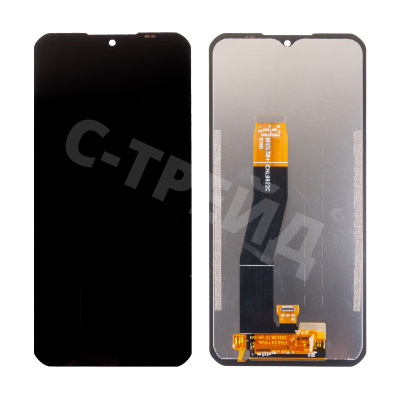 Дисплей для Oukitel WP55 Pro/WP55/WP55S в сборе с тачскрином Черный - Оптима