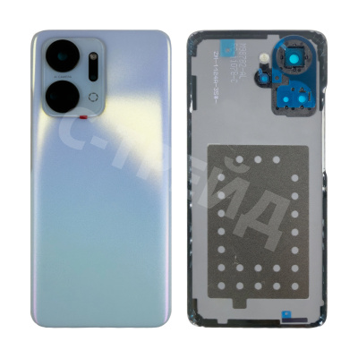 Задняя крышка для Huawei Honor X7a/X7a Plus (RKY-LX1) Серебро - Премиум