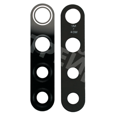 Стекло камеры для Xiaomi Redmi Note 8T/8/8 2021 (M1908C3XG/M1908C3JC/M1908C3JGG) Черный