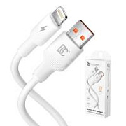 Кабель USB - Lightning BC X81 Soft (PD) Белый