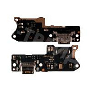 Шлейф для Xiaomi Poco M3/Redmi 9T (M2010J19CG/M2010J19SY) плата системный разъем/микрофон - Премиум