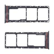 Держатель SIM для Infinix Hot 50 4G (X6882) Черный