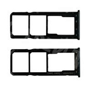 Держатель SIM для Samsung Galaxy A20/A30/A50/A70 (A205F/A305F/A505F/A705F) Черный