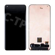 Дисплей для Xiaomi Mi 11 Pro/Mi 11 Ultra (M2102K1G/M2011K1C) в сборе с тачскрином Черный - OR