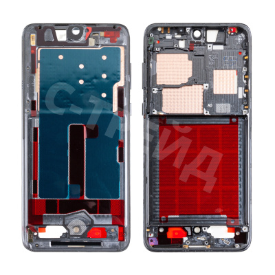 Рамка дисплея для Huawei P60/P60 Pro (LNA-LX9/MNA-LX9) Черный (возможен дефект ЛКП)