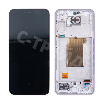 Дисплей для Samsung Galaxy A35 5G (A356E) модуль с рамкой Лавандовый - OR (SP)