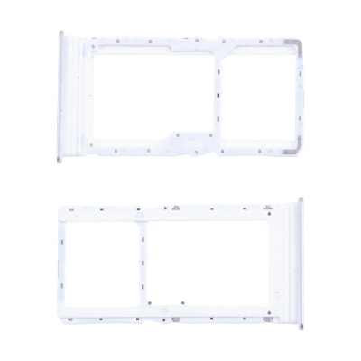 Держатель SIM для Xiaomi Poco M6 4G (2404APC5FG) Серебро