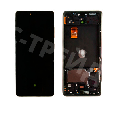 Дисплей для Samsung Galaxy S20 FE/S20 FE 5G (G780F/G781B) модуль с рамкой Синий - OR (SP)