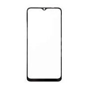 Стекло для переклейки Samsung Galaxy A03 Core (A032F) в сборе с OCA пленкой Черный - OR (Mitsubishi)