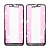 Рамка дисплея для iPhone 13 mini (A2630) Черный - OR (Feaglet)
