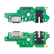 Шлейф для Infinix Hot 40/40 Pro (X6836/X6837) плата на системный разъем/разъем гарнитуры/микрофон