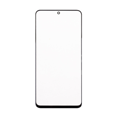 Стекло для переклейки Huawei Honor X8a 4G/90 Lite (CRT-LX1/CRT-NX1) в сборе с OCA пленкой Черный - OR (Mitsubishi)