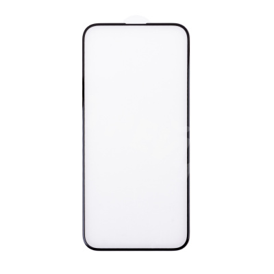 Защитное стекло "Премиум" для iPhone 15 Plus Черный (Закалённое+, полное покрытие)