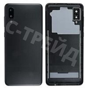 Задняя крышка для Samsung Galaxy A02 (A022G) Черный