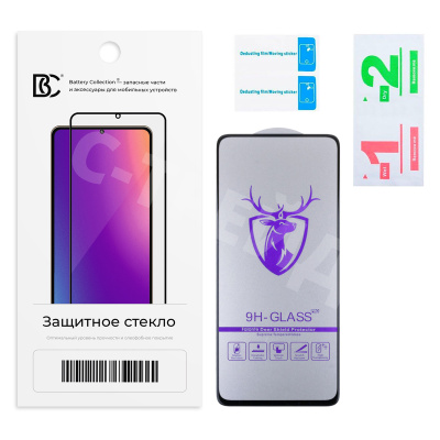 Защитное стекло "Премиум" для OPPO A54 4G/A55 4G Черный