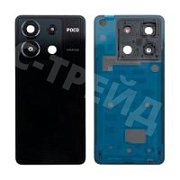 Задняя крышка для Xiaomi Poco X6 5G (23122PCD1G) Черный - Премиум