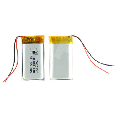 Аккумулятор универсальный 702035p 3,7v Li-Pol 500 mAh (7*20*35 mm)