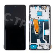 Дисплей для Realme 11 Pro 5G/11 Pro+ 5G (RMX3771/RMX3741/RMX3740) модуль с рамкой Черный - (OLED)