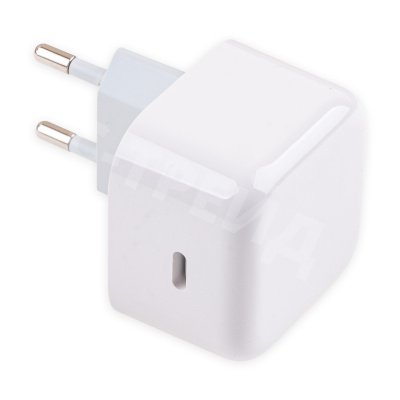 Сетевое зарядное устройство Type-C для iPhone 17/17 Pro/17 Pro Max/Air (40-60W, PD, AVS) (тех.упак.) Белый