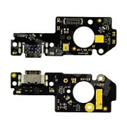 Шлейф для Xiaomi Poco X5 5G (22111317PG) плата системный разъем/микрофон - Премиум