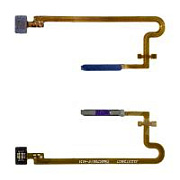 Шлейф для Realme C30s/C33 (RMX3690/RMX3624) сканер отпечатка пальцев Черный